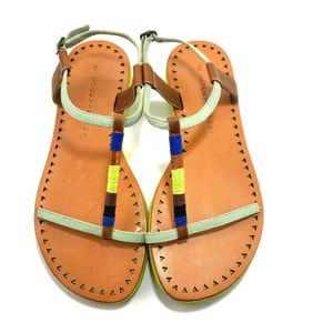 Lucky Penny Antro Embellished Sandals Size 6